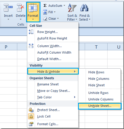 Cách ẩn sheet trong excel & hiện tất cả sheet ẩn trong excel